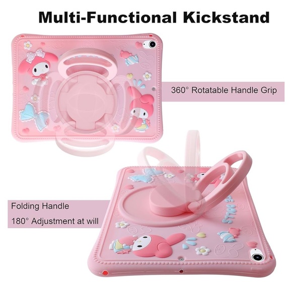 NWT My Melody iPad Case with Strap/Keychain- Pink - Picture 8 of 11